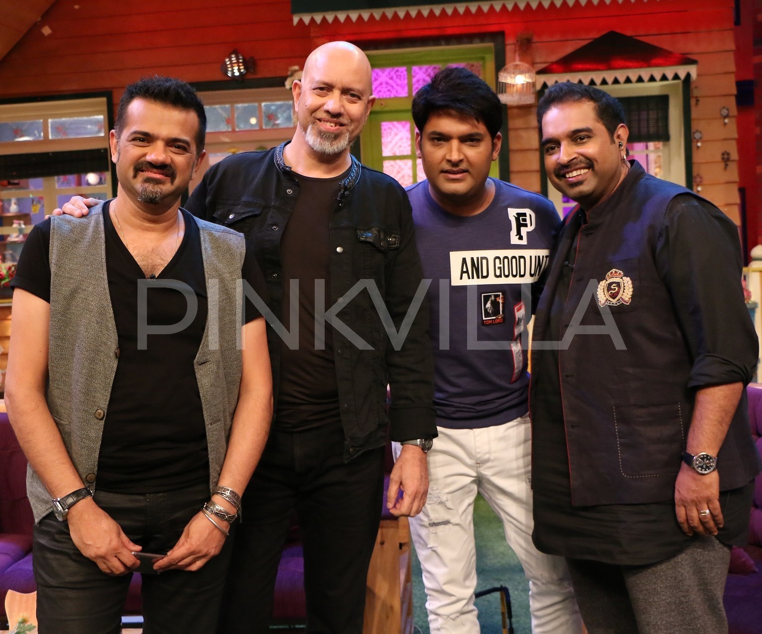 Image Attribution: Shankar-Ehsaan-Loy entertain the audience on the sets of The Kapil Sharma Show